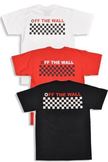 vans off the wall t shirt red