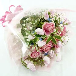 花束 ブーケ ピンクの姫系ブーケ4000