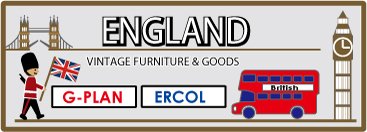 イギリスビンテージ家具＆雑貨　ERCOL・Gplan