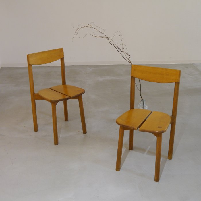 木製椅子Pierre Gautier-Delaye ピエール・ゴーティエ・ディレイ　椅子