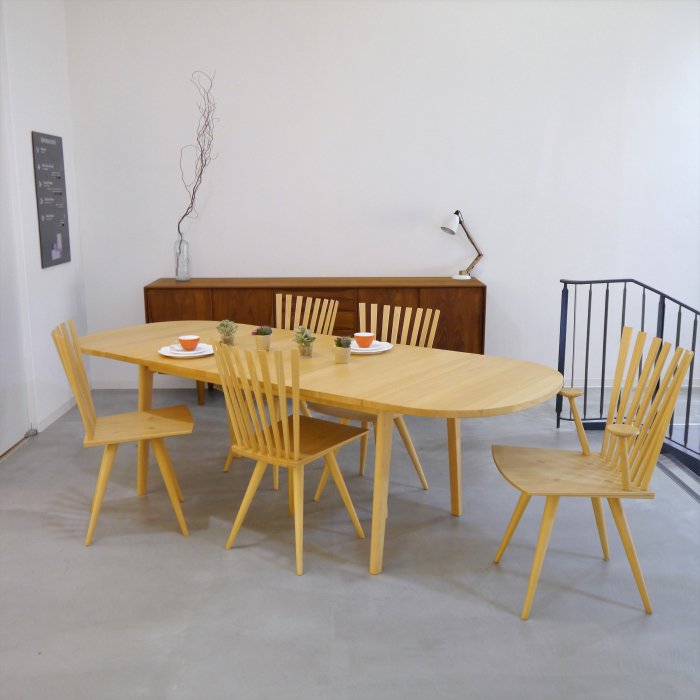 UD_RW-CH006A拡張式ダイニングテーブル/Hans.J.Wegner(ハンス.J