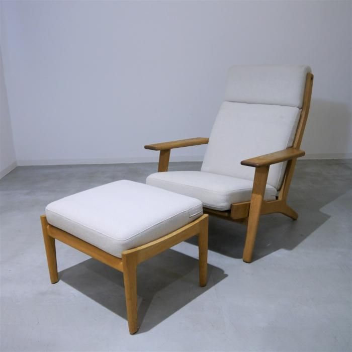 UD9105-1｜デザイナーズ/GE290-1Pハイバックソファ/Hans.J