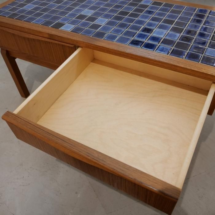 UD11102｜タイルトップ1段チェスト（チーク）/北欧デンマーク