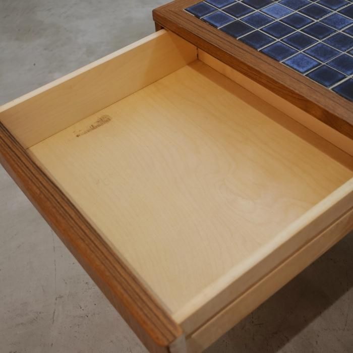 UD11102｜タイルトップ1段チェスト（チーク）/北欧デンマーク