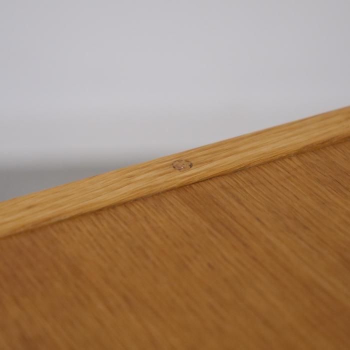 UD12231｜蛇腹扉サイドボード（オーク）北欧家具・ミッド