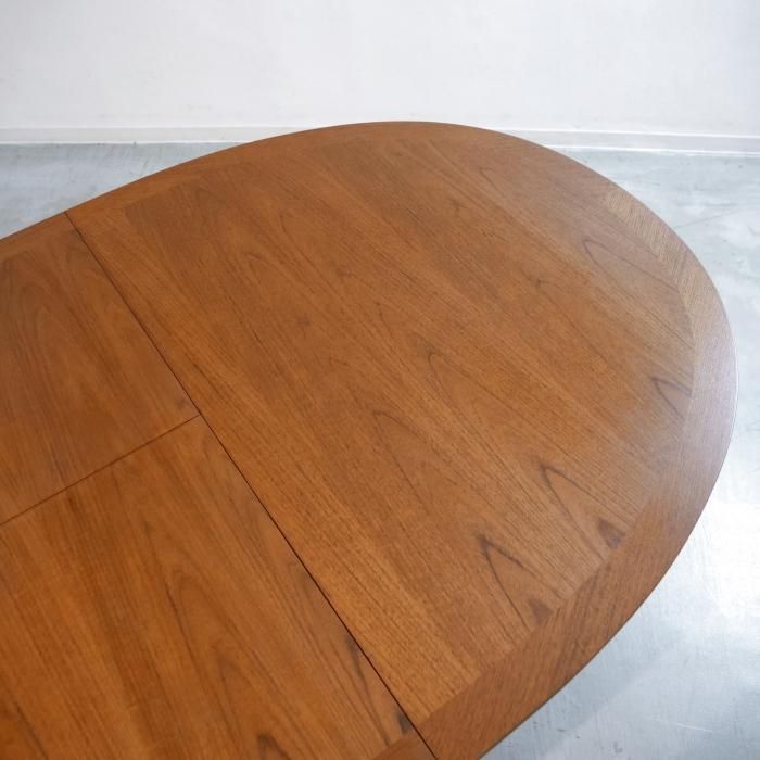 DT2342｜オーバル（楕円）伸長式ダイニングテーブル/Nathan（ネイサン