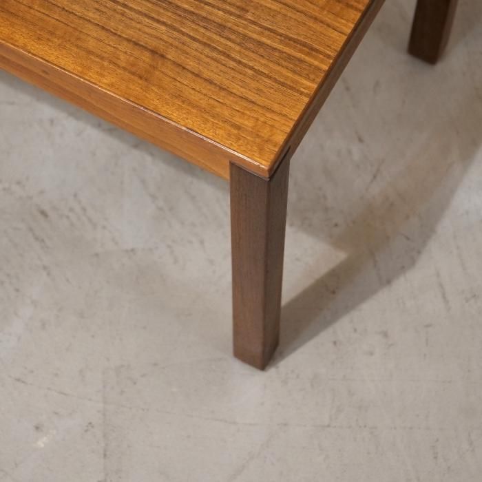 UD12048｜テレフォンベンチ（チーク）北欧ビンテージ家具 ｜interior