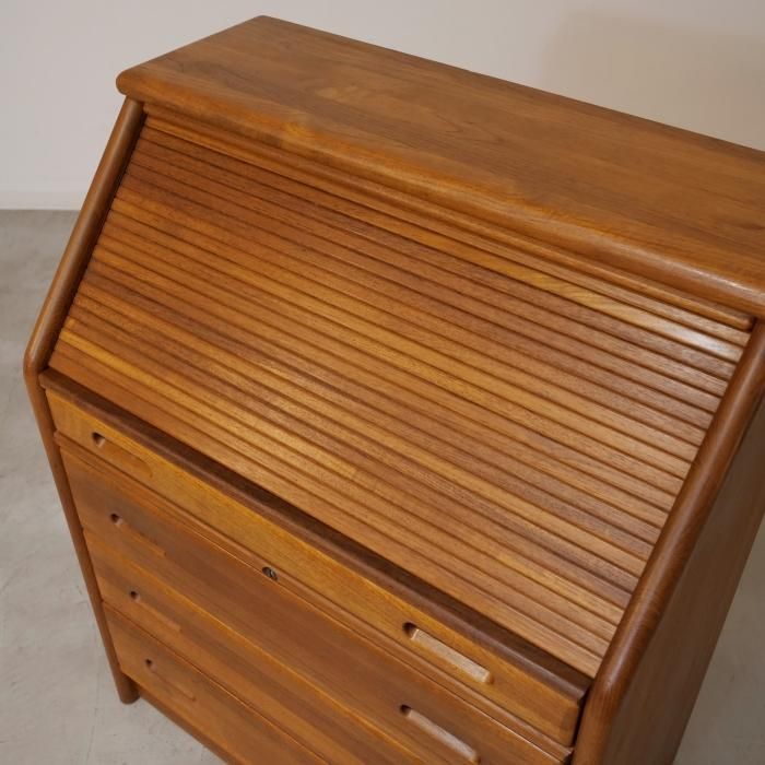 UD12096｜ライティングデスク（チーク無垢） Dyrlund/デューロン