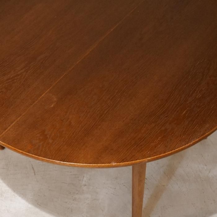 UD12135-1｜伸長式ラウンドダイニングテーブル/Hans J Wegner