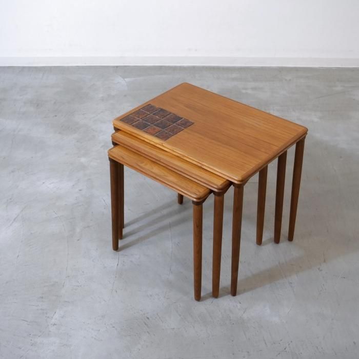 UD12059｜ネストテーブル（チーク）/E. W. Bach/ Toften｜interior