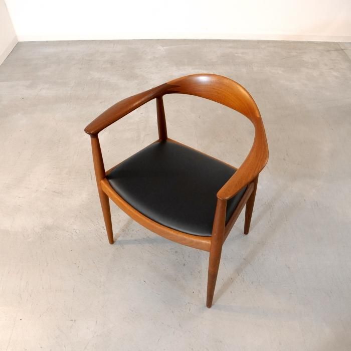 【人気No.1】 UD-JH503 Hansen Chiar（ﾏﾎｶﾞﾆｰ）Hans.J.Wegner＆Johannes The デスクチェア