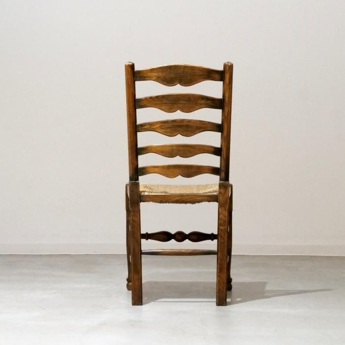 FDC2448-2｜ウッドチェア（オーク・ラッシュシート）/イギリス家具