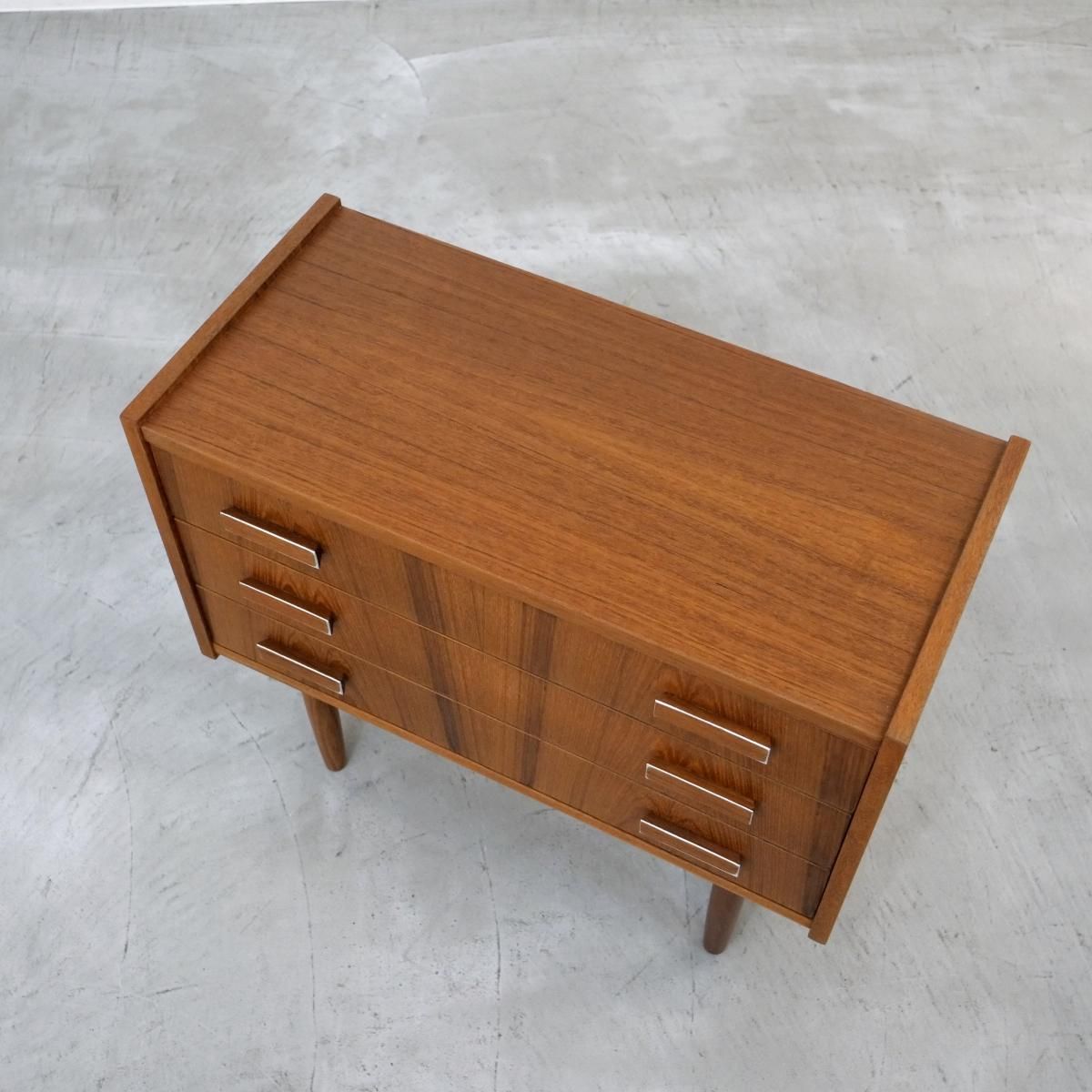 noke　北欧家具ヴィンテージ　チーク チェストBOARD社製 デンマークヴィンテージ チェスト 4段 チーク材 収納 北欧家具 モダン