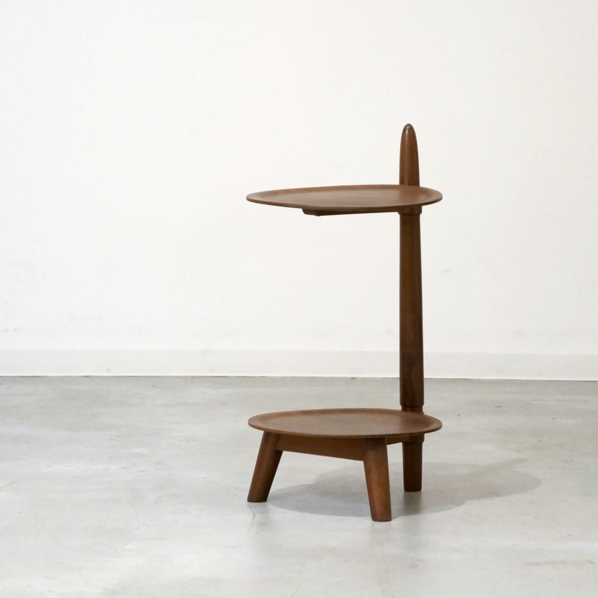 UD14235｜サイドテーブル（チーク＆ウォールナット）Edmund Jørgensen