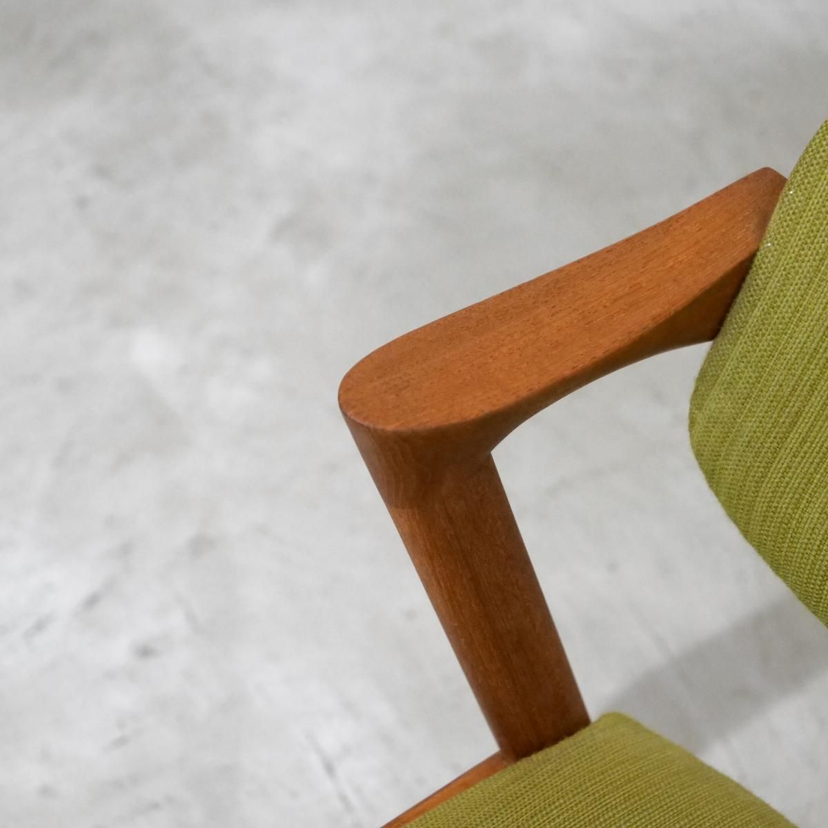 UD15254｜NO42ダイニング肘付チェア（チーク）Kai Kristiansen/カイ