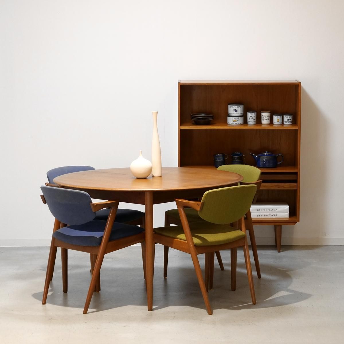 UD15254｜NO42ダイニング肘付チェア（チーク）Kai Kristiansen