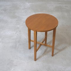 デザイナーズ｜折り畳みサイドテーブル（幅38cm/チーク）ポール・ハンデバッド｜ST2206-2-3 