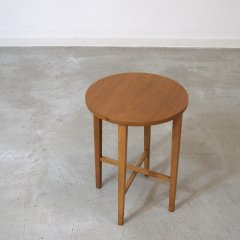 デザイナーズ｜折り畳みサイドテーブル（幅38cm/チーク）ポール・ハンデバッド｜ST2206-2-1 