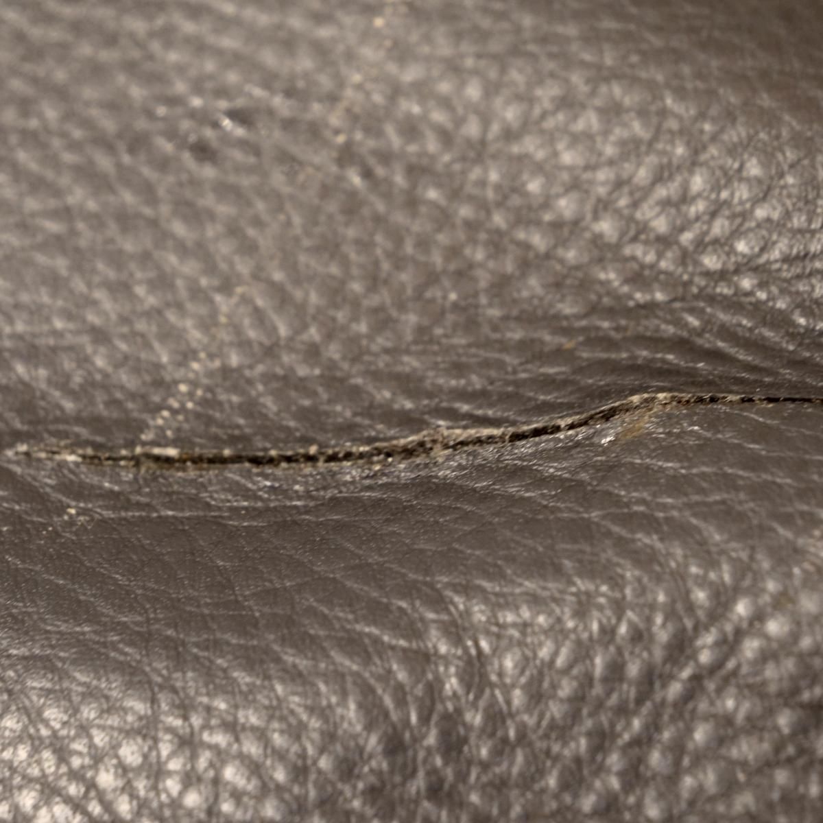 UD16373｜3人掛けソファ（レザー・チーク）/Komfort｜interior