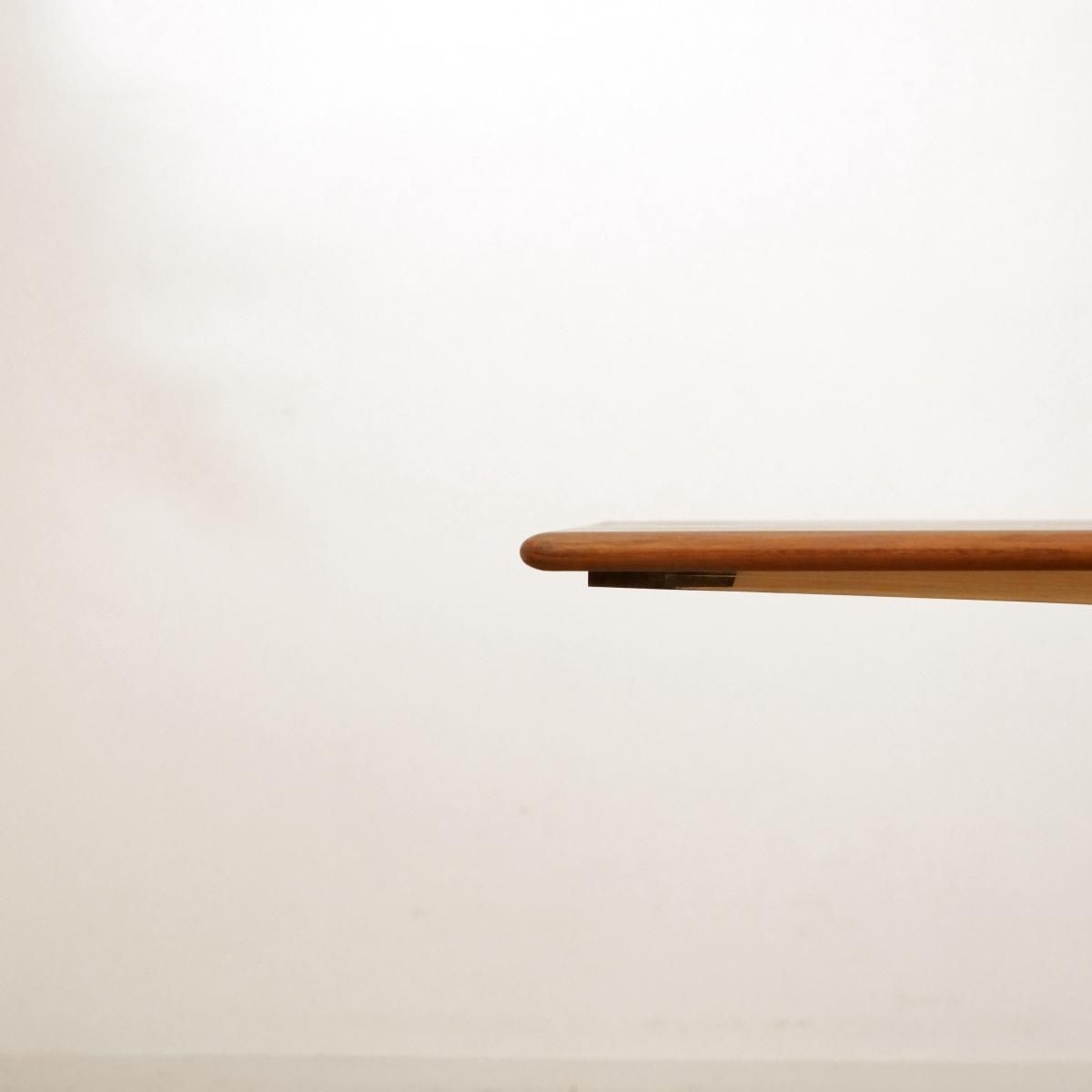 北欧　デンマーク　ビンテージ　チーク材　伸長式　ダイニングテーブル　無垢材 北欧 デンマーク エクステンション ダイニングテーブル 伸長式