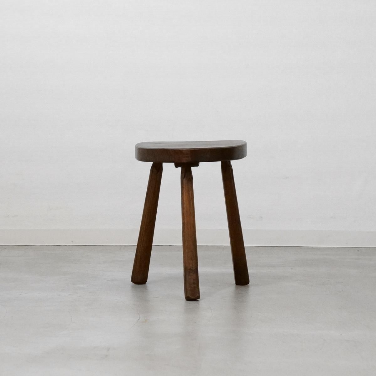 アンティーク家具  スツール stool1976｜スツール（オーク無垢）フランスビンテージ