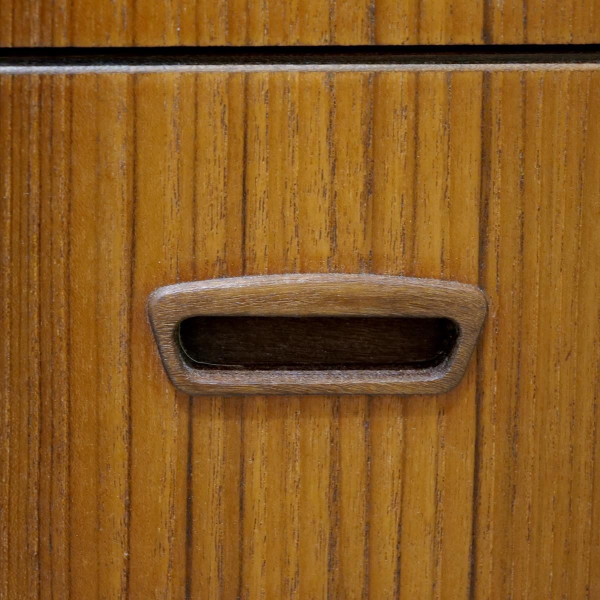 UD17170｜4段チェスト（チーク）北欧ビンテージ家具｜interior