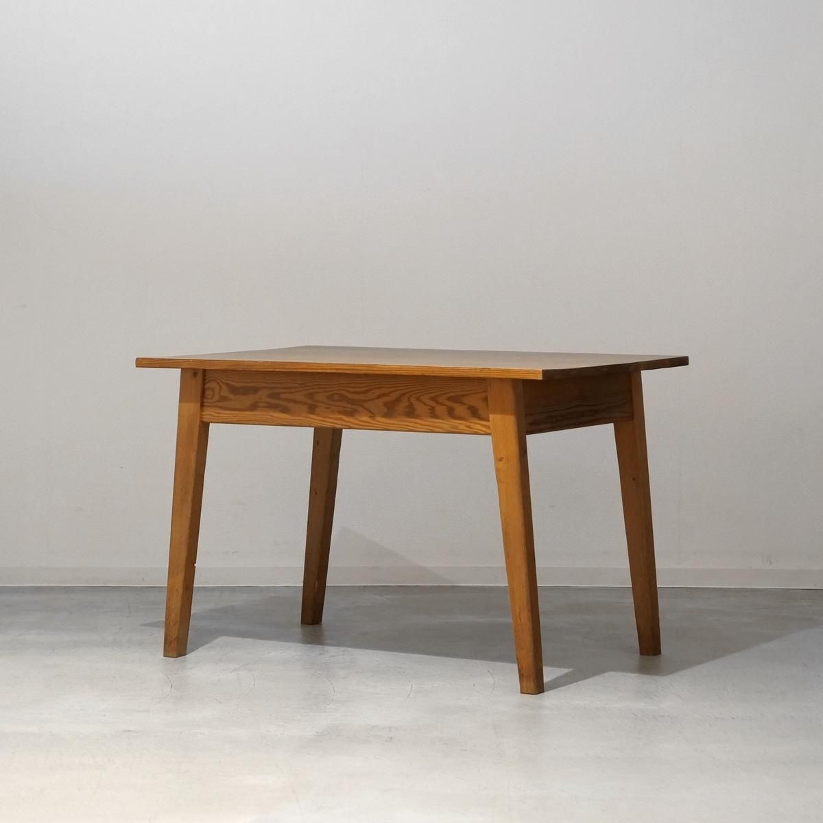 ビンテージ風テーブル VINTAGE-SUGI DRAWER TABLE 古材×アイアンのセンターテーブル