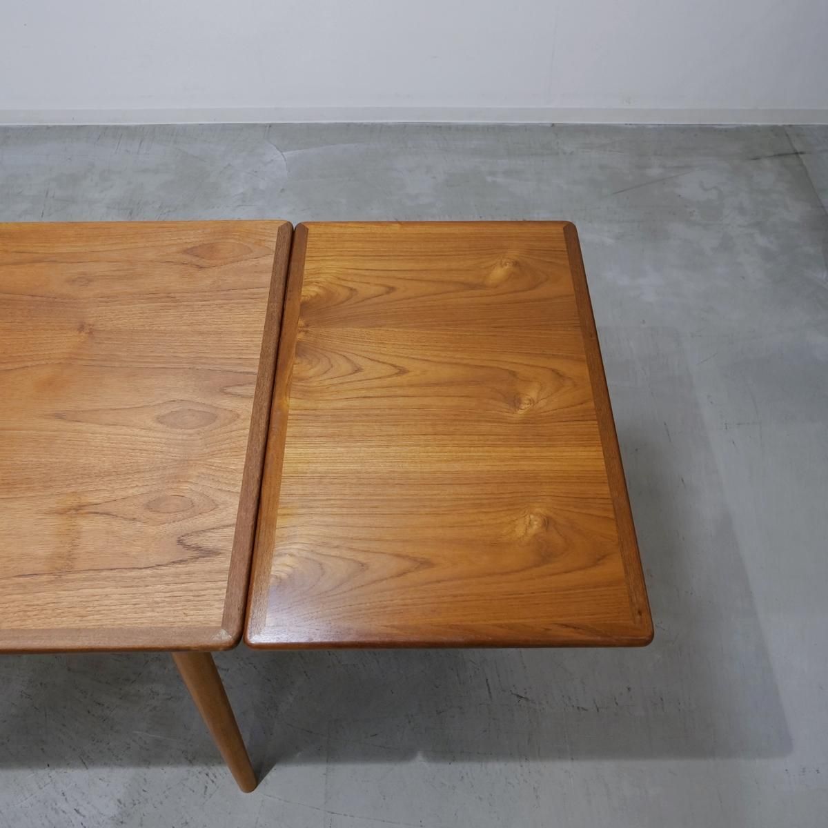 伸縮式 ダイニングテーブル g155006]【幅70〜110cm】Orca 伸縮式ダイニングテーブル