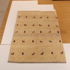 TRIVAL Rug /Neo gabbeh-ͥå١wool/166x117cmˡ21-6548 