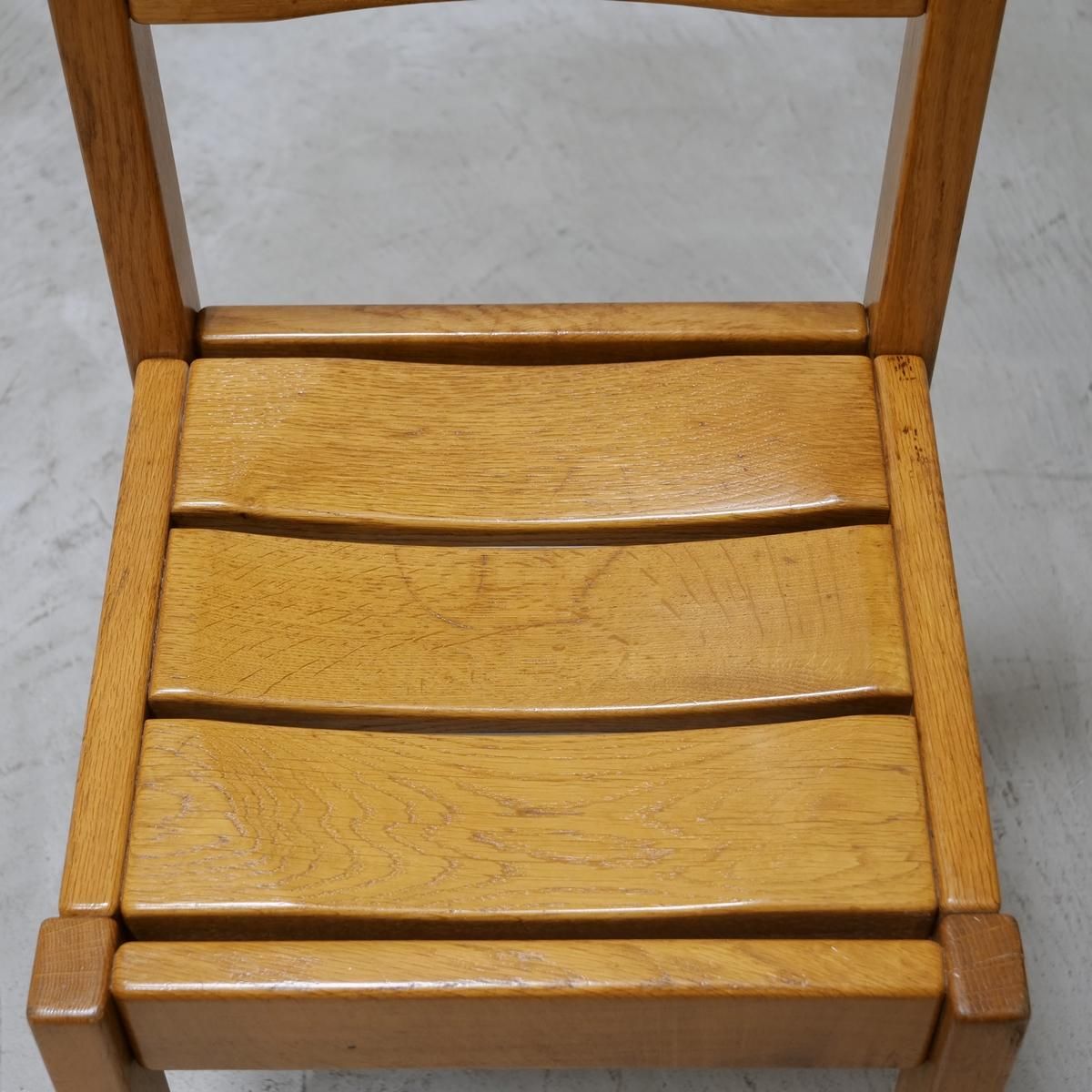 FDC3002｜ソリッドチェア（オーク無垢） /フレンチモダン/店舗什器