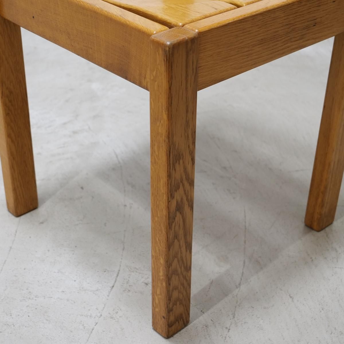 FDC3002｜ソリッドチェア（オーク無垢） /フレンチモダン/店舗什器