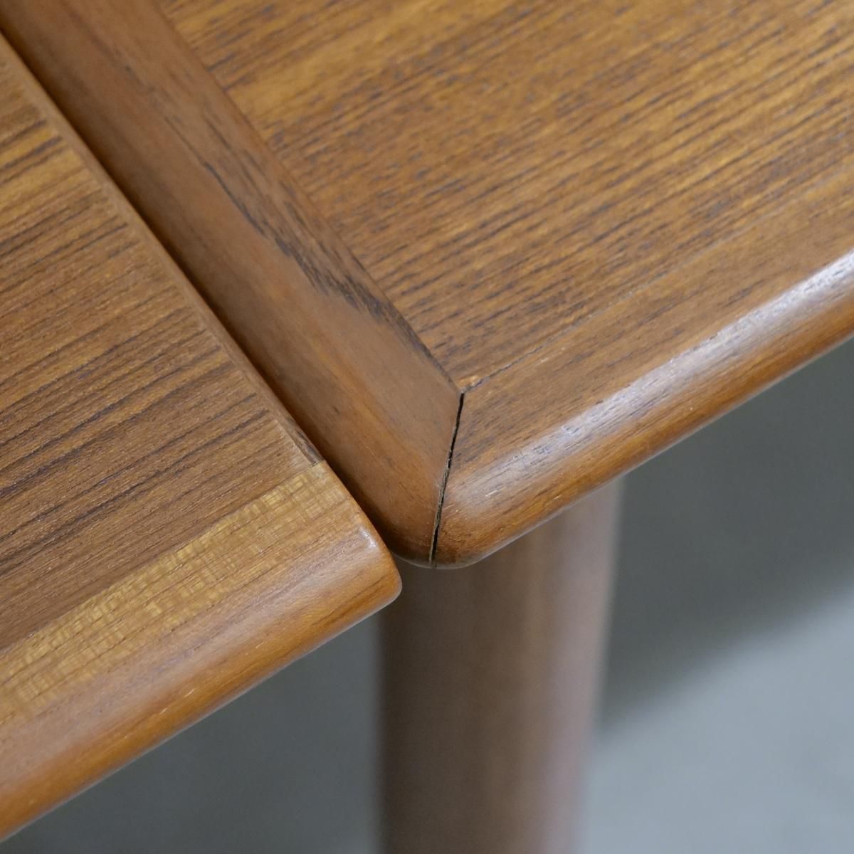 DT3010｜伸長式ダイニングテーブル（幅127cm・チーク）デンマーク