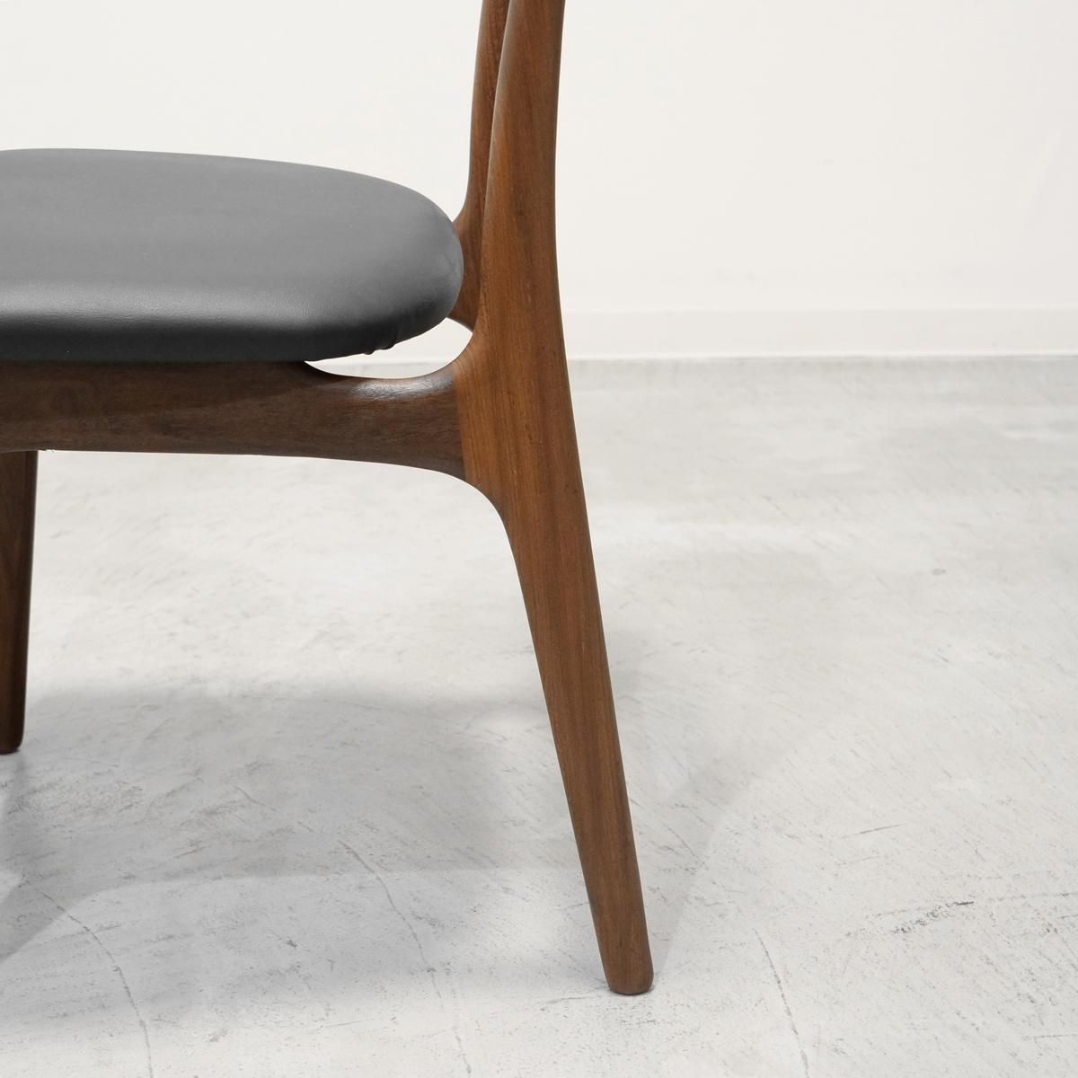 デンマーク ヴィンテージ チェア　本革　Schionning & Elgaard デンマーク ヴィンテージ チェア 本革 Schionning & Elgaard