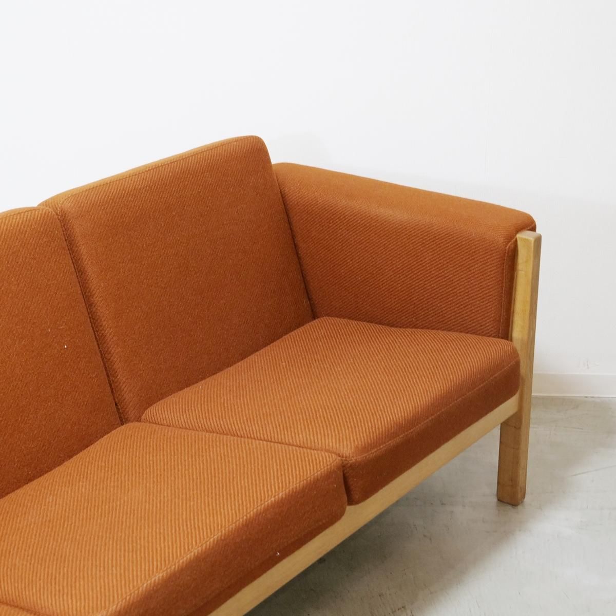 ハンス・ウェグナー Hans J.Wegner GE40 GETAMA オーク Hans J.Wegnerハンス・J・ウェグナー/3シーターソファ「GE40