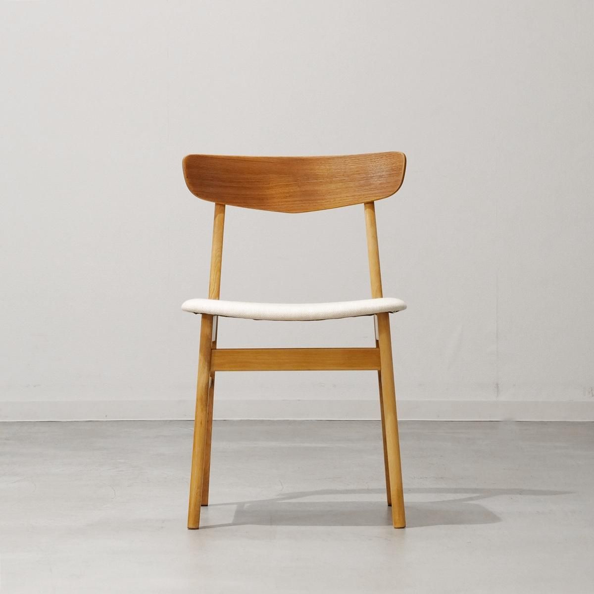 UD18422-1｜ダイニングチェア（チーク＆ビーチ）Farstrup/デンマーク