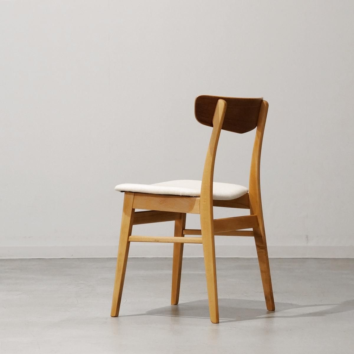 UD18422-1｜ダイニングチェア（チーク＆ビーチ）Farstrup/デンマーク