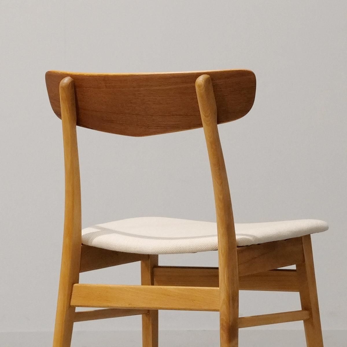 UD18422-1｜ダイニングチェア（チーク＆ビーチ）Farstrup/デンマーク