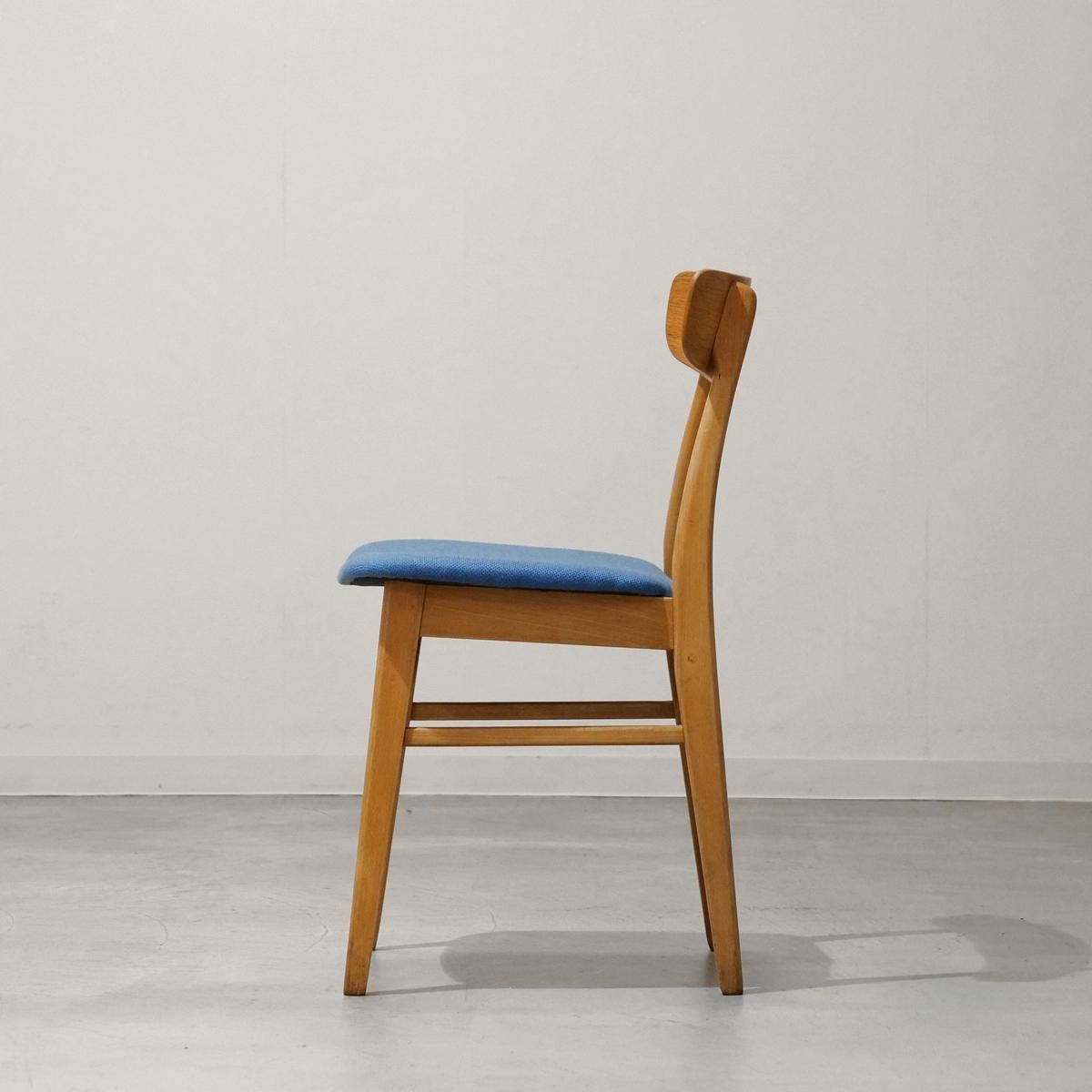 FARSTRUP ダイニングチェア チーク デンマーク 北欧家具 UD18422-1｜ダイニングチェア（チーク＆ビーチ）Farstrup/デンマーク