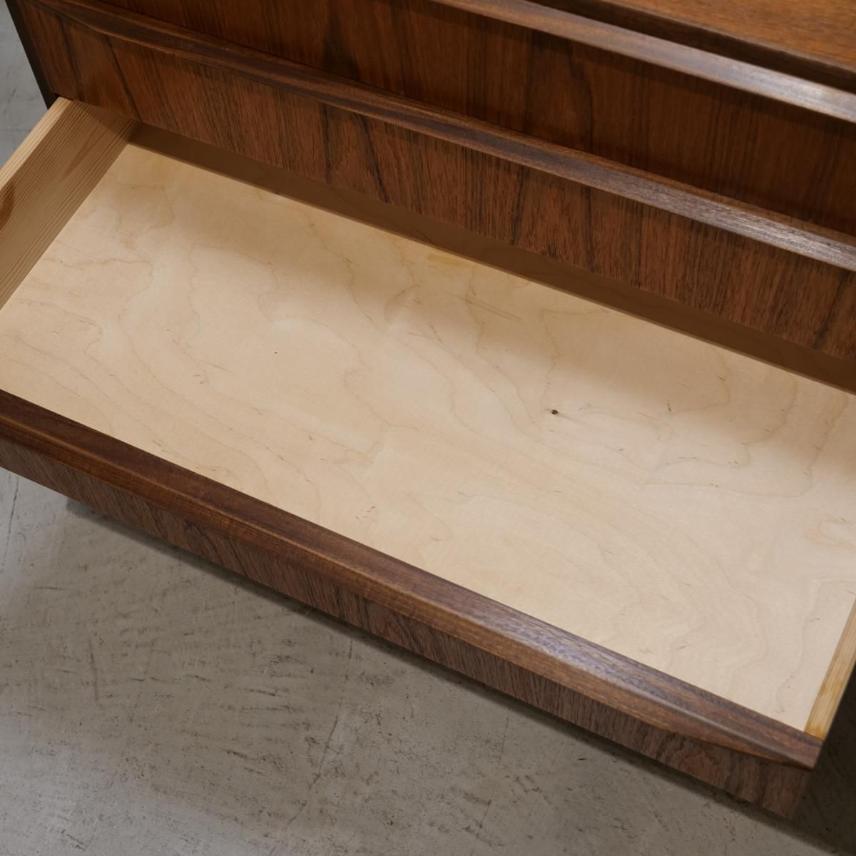 北欧　ビンテージ　ミッドセンチュリー　チェスト　チーク　デンマーク UD20204｜ドレッサーチェスト（チーク）北欧デンマーク家具