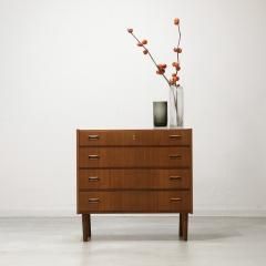 北欧デンマークビンテージ家具/UD/5053/4段チェスト（TK） - 家具