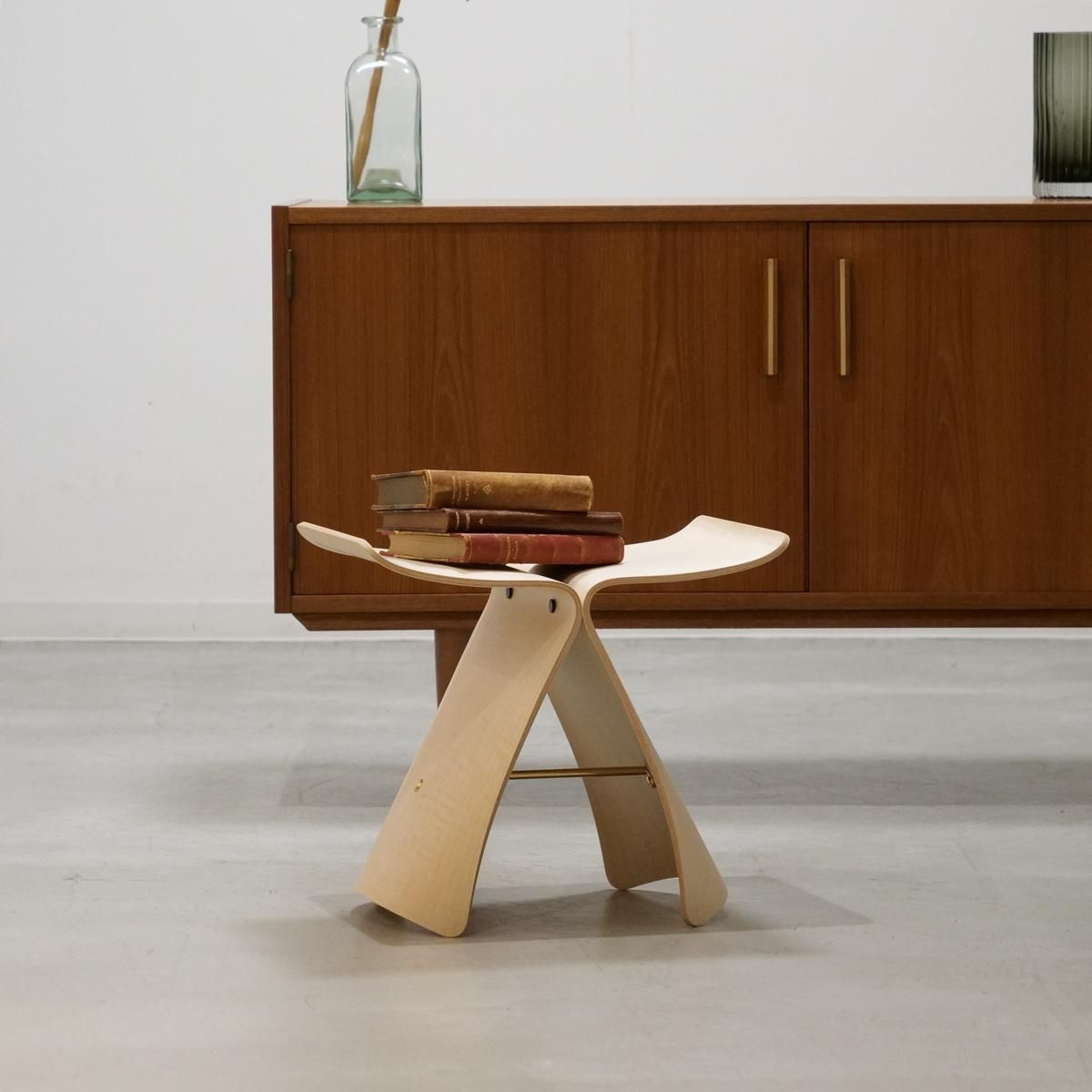 バタフライスツール/柳宗理/天童木工/tendo/メープル