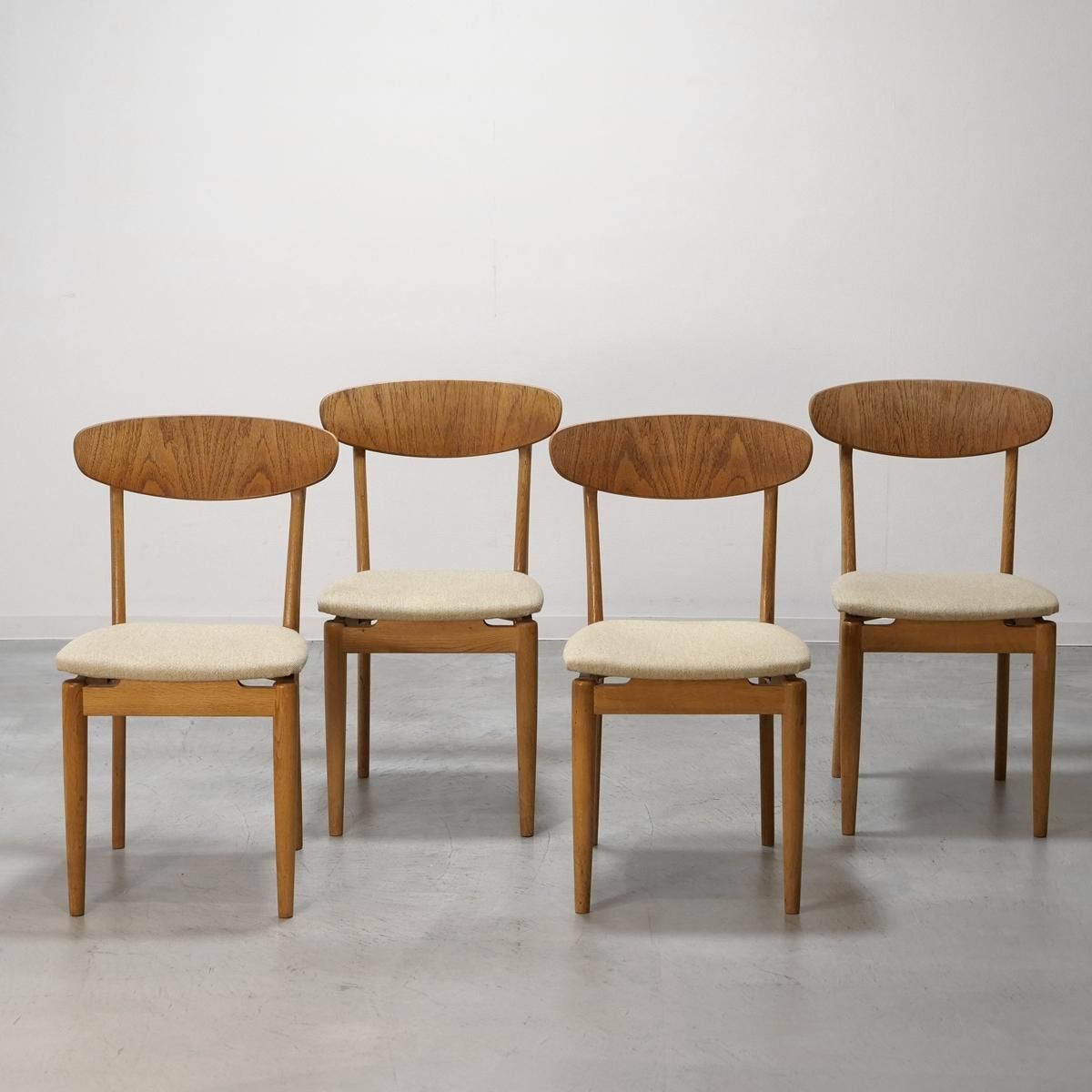 UD21097｜model.162 ダイニングチェア（オーク＆チーク）