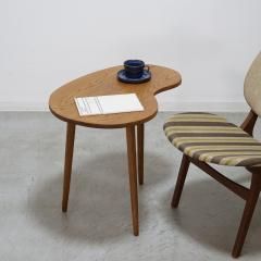 UD21085｜ギドニーサイドテーブル（オーク）北欧ビンテージ家具