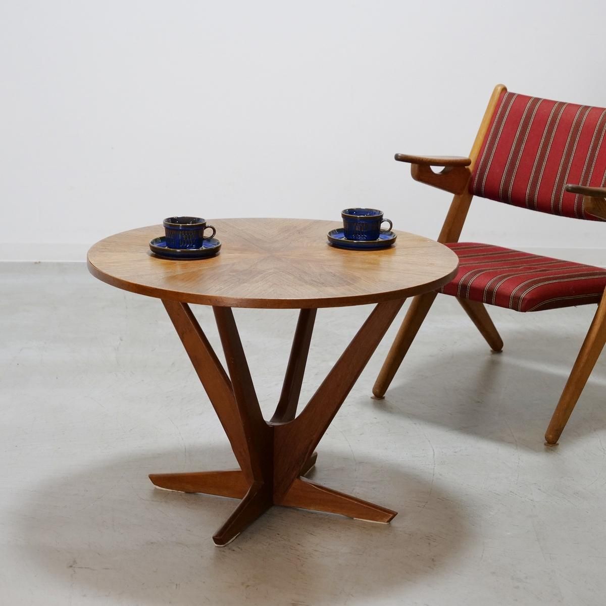 UD21384｜KUBUSコーヒーテーブル（チーク）北欧ビンテージ家具