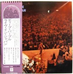 盤面傷無し・国内盤】レコード ディープ・パープル／LIVE IN JAPAN - 洋楽