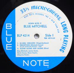 BLUE MITCHELL QUINTET / DOWN WITH IT!（中古レコード） - BORDERLINE ...