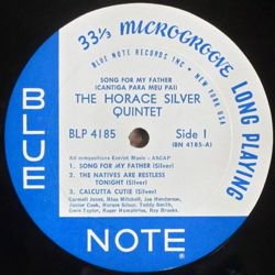 HORACE SILVER QUINTET / SONG FOR MY FATHER（中古レコード