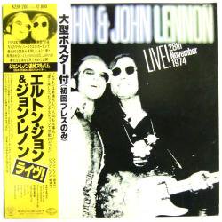 エルトン・ジョン＆ジョン・レノン / ライヴ！（中古レコード