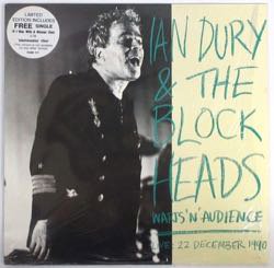 IAN DURY & THE BLOCKHEADS / WARTS 'N' AUDIENCE（中古レコード