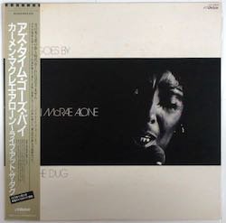 カーメン・マクレエ / アズ・タイム・ゴーズ・バイ（中古レコード